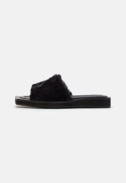 OPEN TOE - Hausschuh - Black