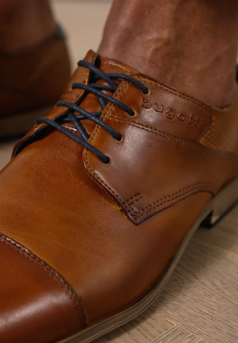 Bugatti Business-Schnürer - Cognac – Bild 2