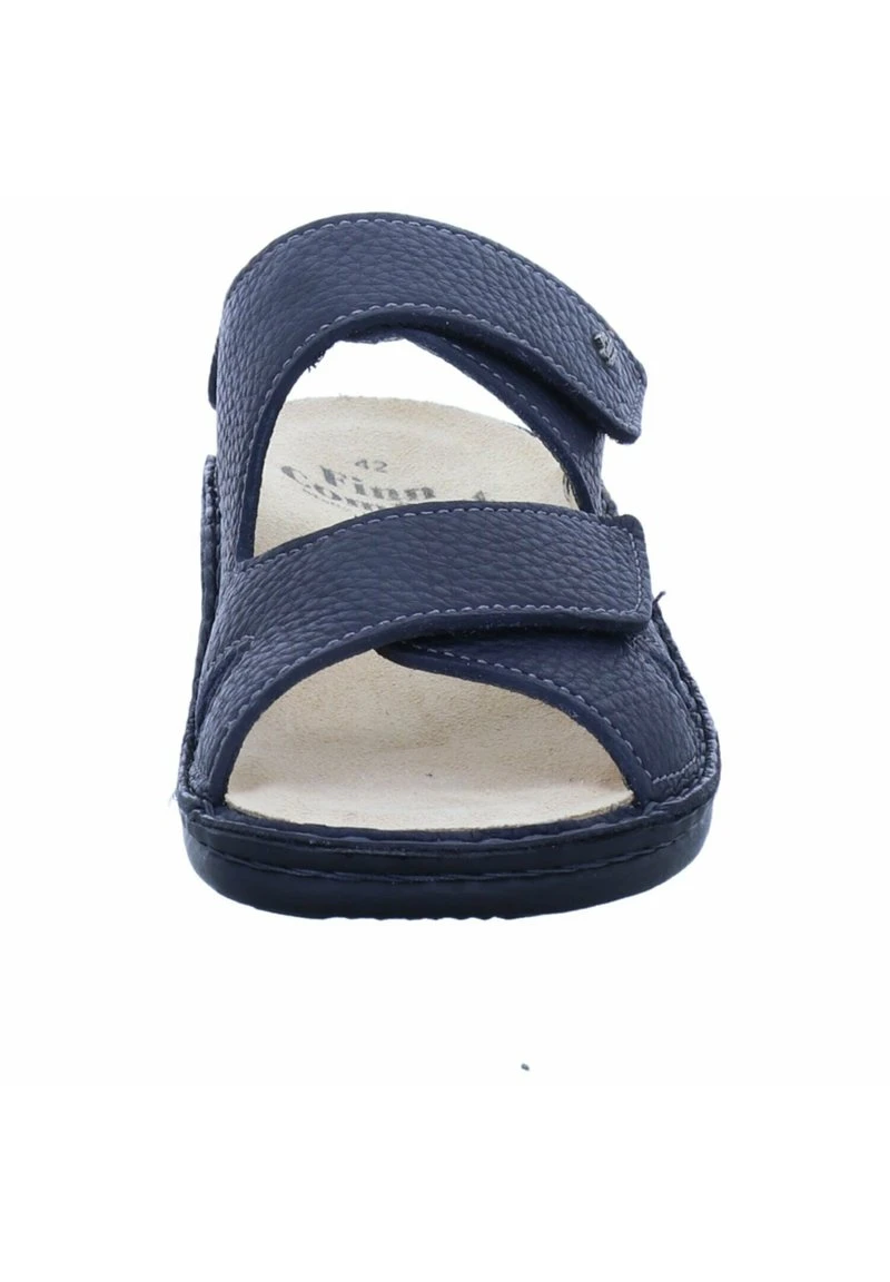 Finn Comfort Pantolette Flach - Blau – Bild 3