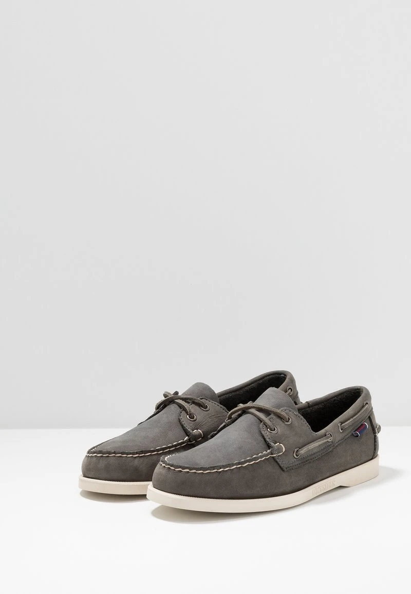 Sebago DOCKSIDES PORTLAND CRAZY HORSE - Bootsschuh - Dark Grey – Bild 3