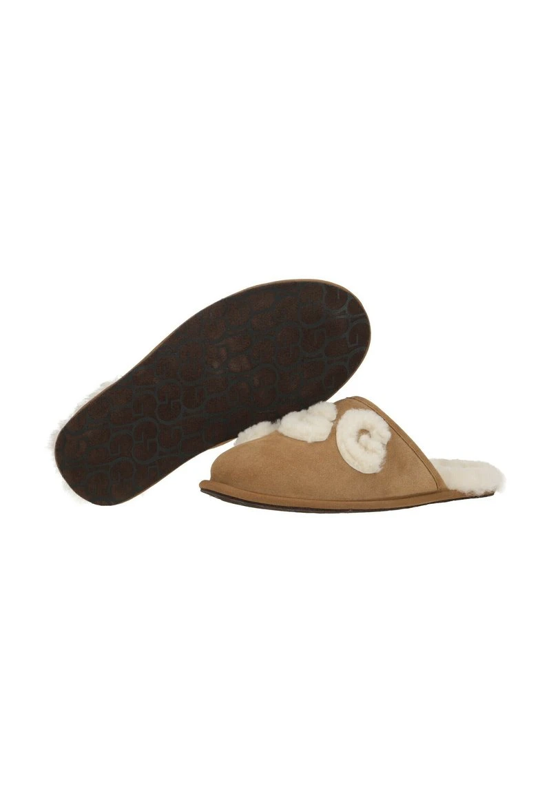 Ugg SCUFF LOGO CHE - Hausschuh - Hallbraun Beige – Bild 4