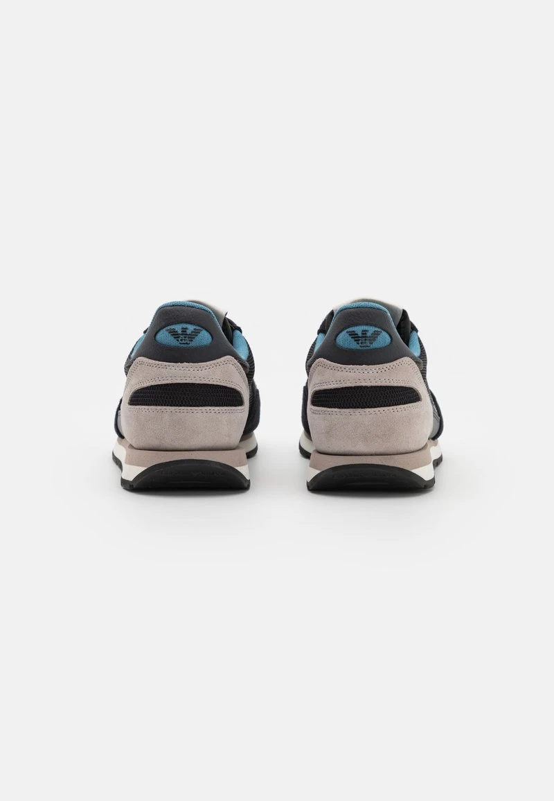 Emporio Armani Sneaker Low - Navy/gunmetal/silver – Bild 3