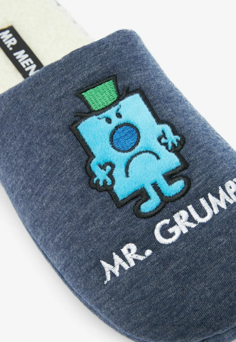 Next MR MEN NOVELTY STANDARD - Hausschuh - Navy Blue Mr Grumpy – Bild 4