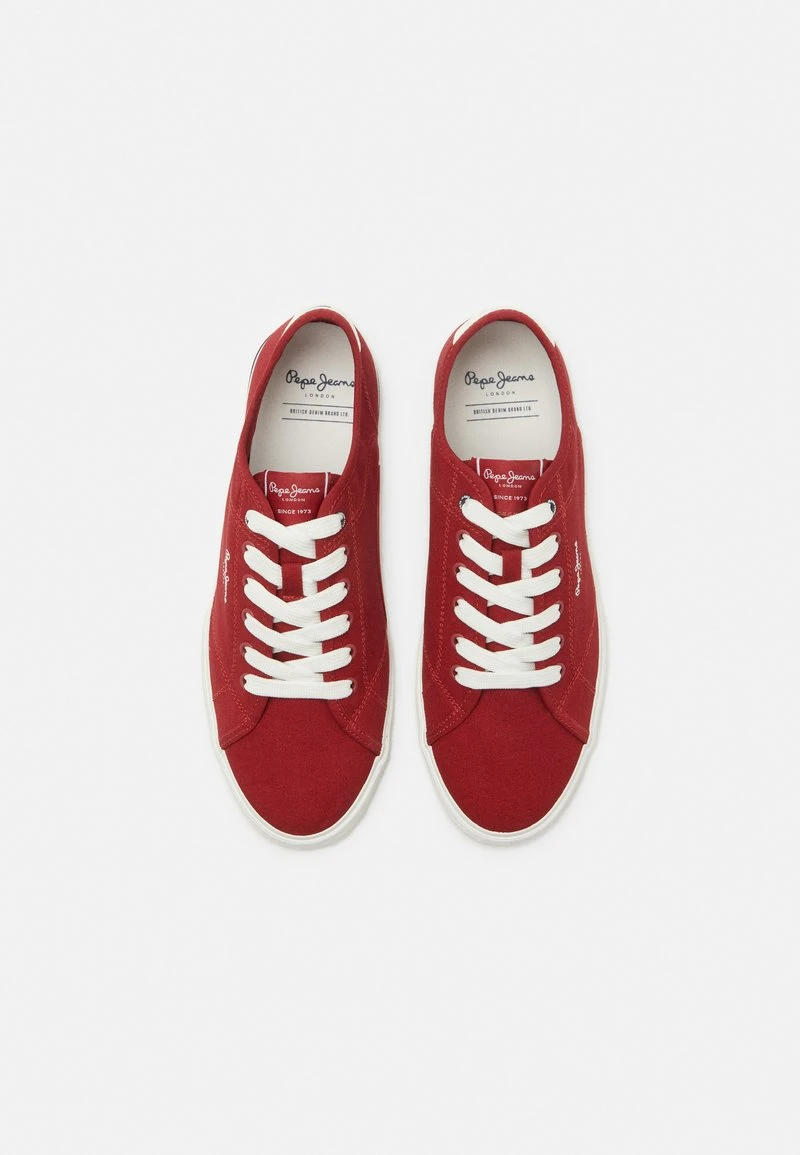Pepe Jeans KENTON ROAD - Sneaker Low - Dark Red – Bild 4