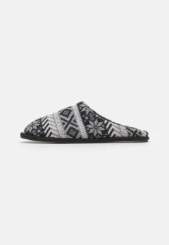 Jack & Jones JFWARCHIE MULE SLIPPER - Hausschuh - Anthracite