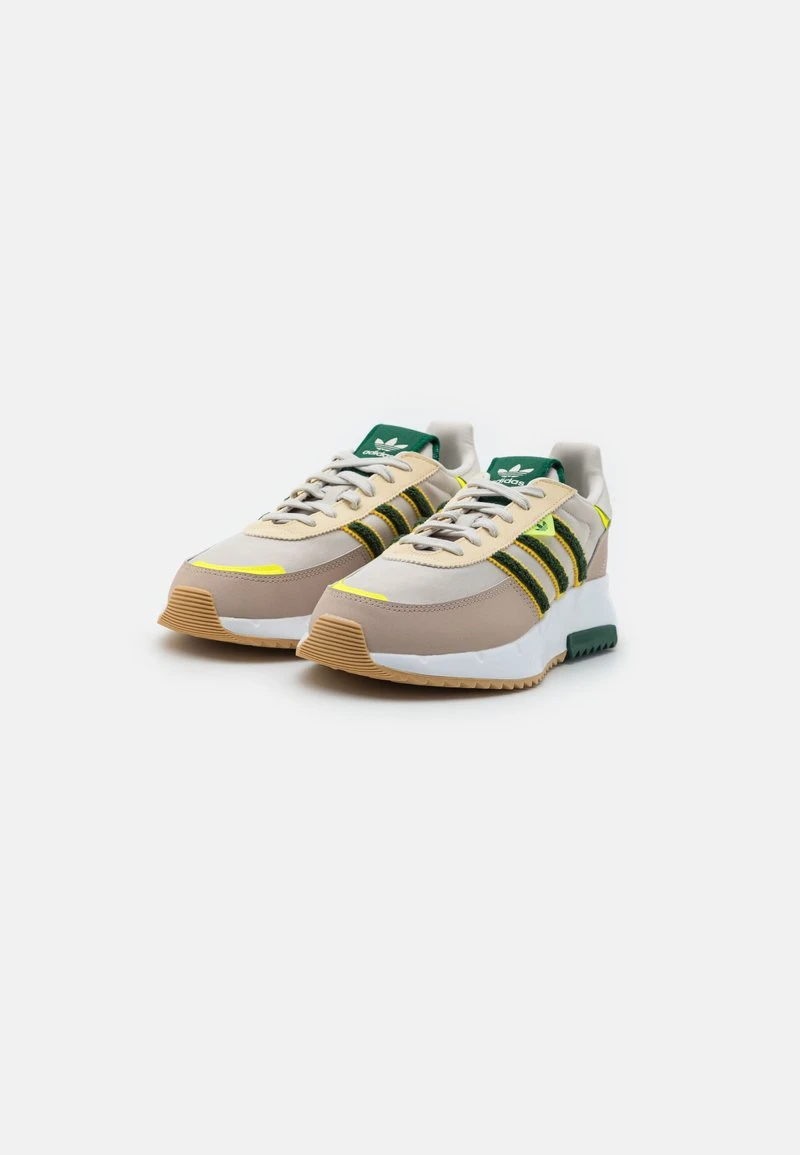 Adidas Originals RETROPY F2 UNISEX - Sneaker Low - Alumina/dark Green/solar Yellow – Bild 2