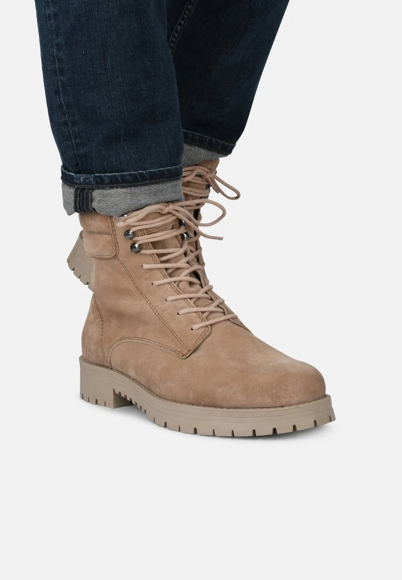MARIO - Schnürstiefelette - Sand