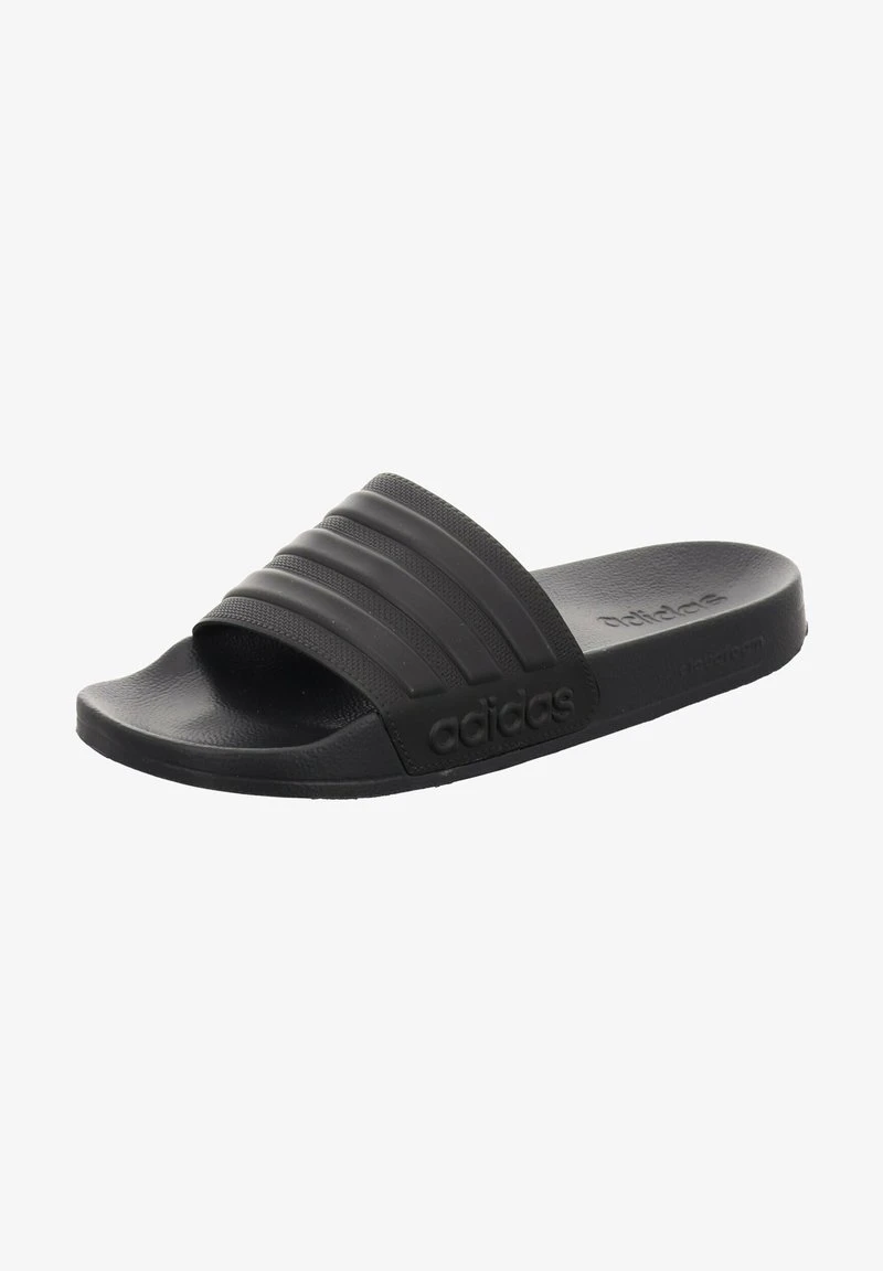 Adidas Originals ADILETTE SHOWER - Hausschuh - Schwarz