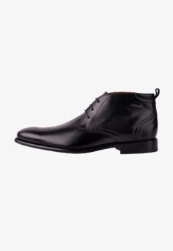 Schnürstiefelette - Black