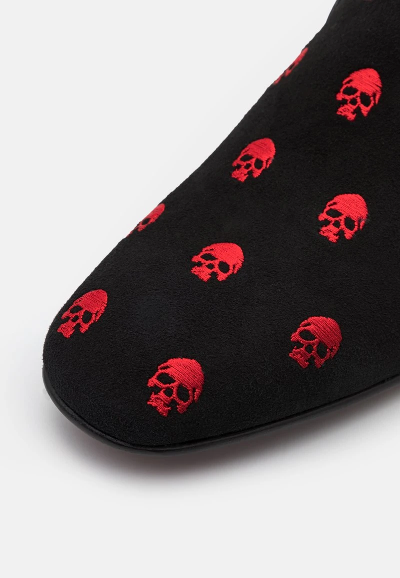 JUNG SKULL SLIPPER - Slipper - Black/red – Bild 6