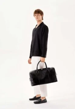 Kazar SIMBO - Mokassin - Black