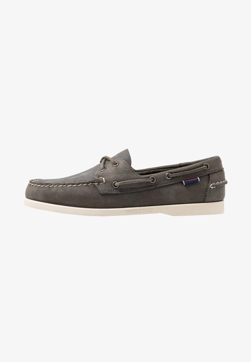 Sebago DOCKSIDES PORTLAND CRAZY HORSE - Bootsschuh - Dark Grey