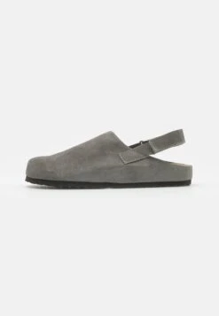 YOURTURN LEATHER UNISEX - Hausschuh - Grey