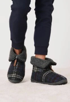 Next ZIP STANDARD - Hausschuh - Dark Grey Check