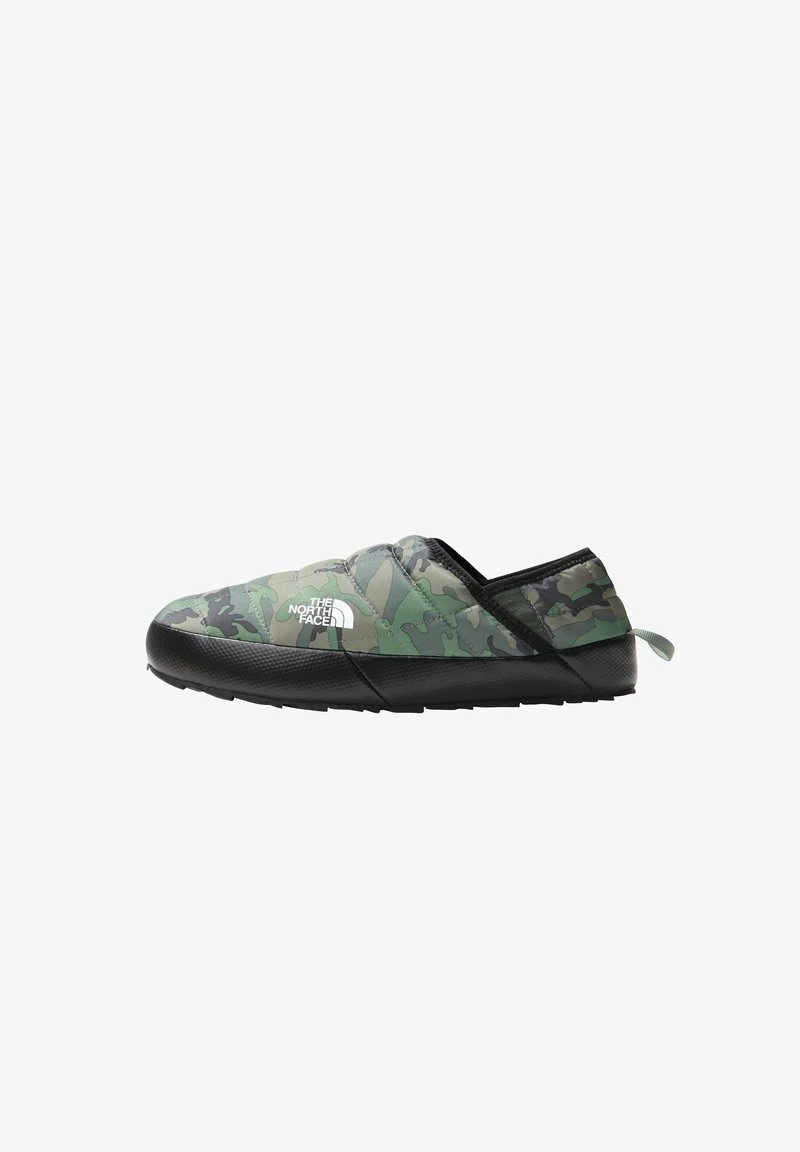 The North Face M THERMOBALL TRACTION V - Pantolette Flach - THYME BRUSHWOOD CAMO PRINT/THYME – Bild 2