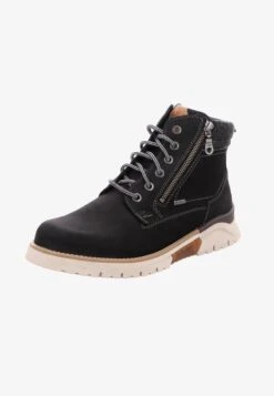 COOPER - Schnürstiefelette - Schwarz