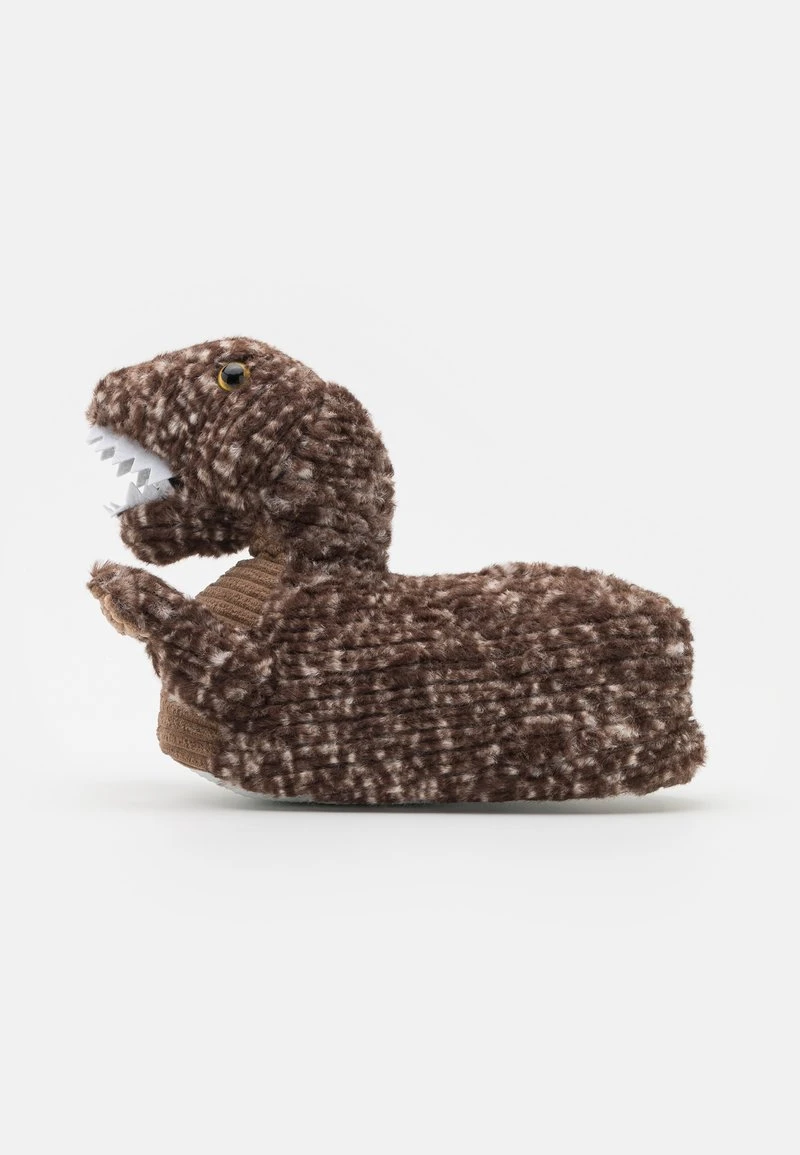 T REX SLIPPER UNISEX - Hausschuh - Grey