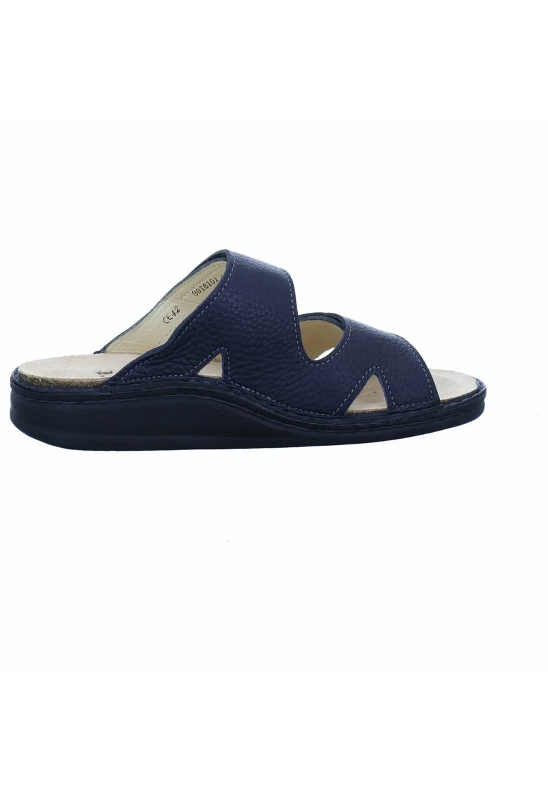 Finn Comfort Pantolette Flach - Blau – Bild 4