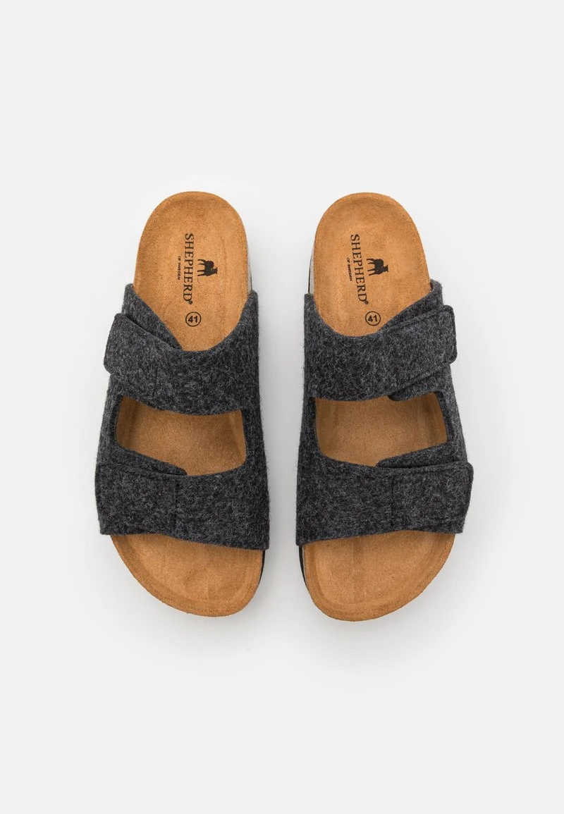 Shepherd VALTER - Pantolette Flach - Asphalt – Bild 4