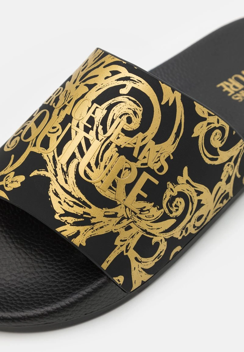 Versace Jeans Couture Badesandale - Black/gold – Bild 6