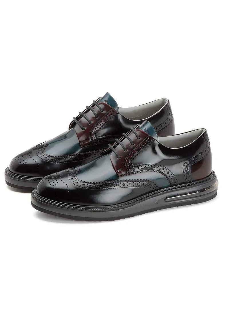 AIR BROGUE - Business-Schnürer - Black – Bild 2
