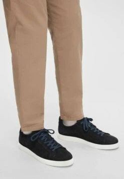 Selected Homme WILDLEDER - Sneaker Low - Dark Navy