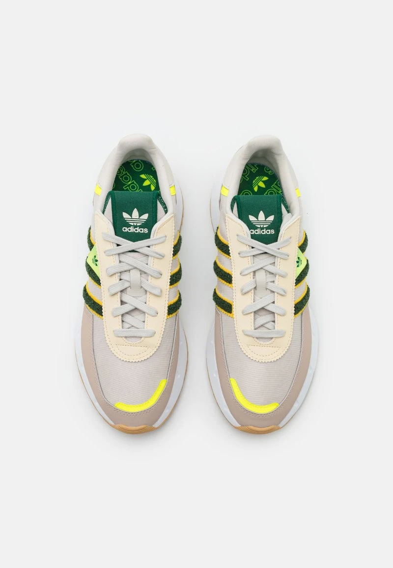 Adidas Originals RETROPY F2 UNISEX - Sneaker Low - Alumina/dark Green/solar Yellow – Bild 4