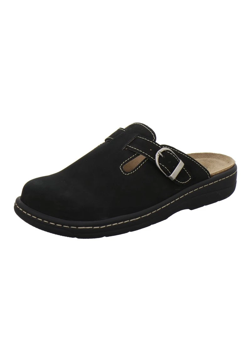 MIT WECHSELFUSSBETT - Clogs - Schwarz Nubuk – Bild 2