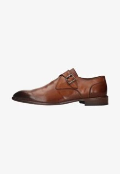 SCHNALLEN - Business-Slipper - Cognac