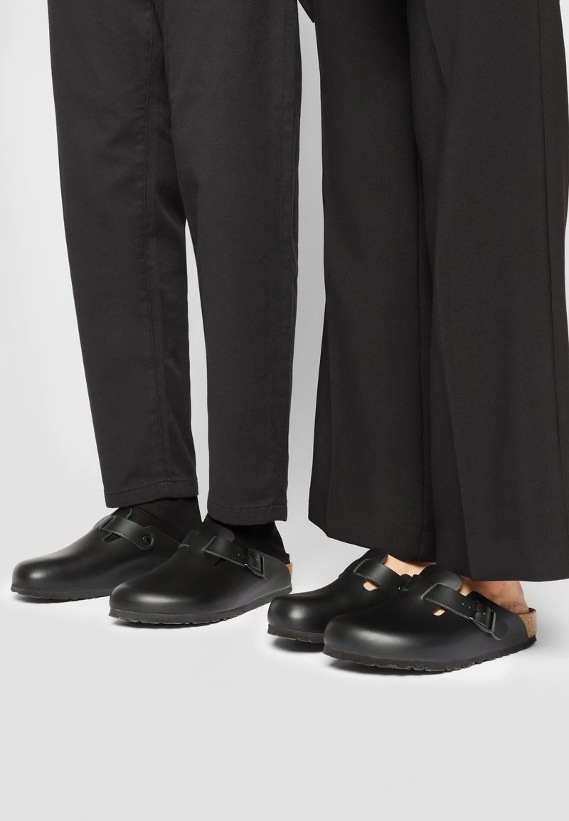 Birkenstock BOSTON NARROW FIT - Hausschuh - Schwarz – Bild 4