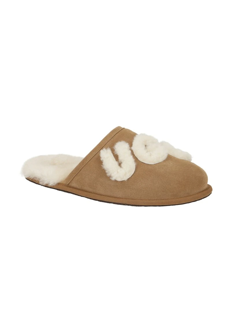 Ugg SCUFF LOGO CHE - Hausschuh - Hallbraun Beige – Bild 2